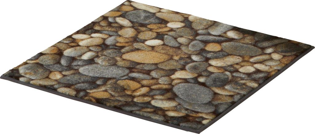 Erwin Müller WC-Vorlage Steine" grau 50x50 cm"
