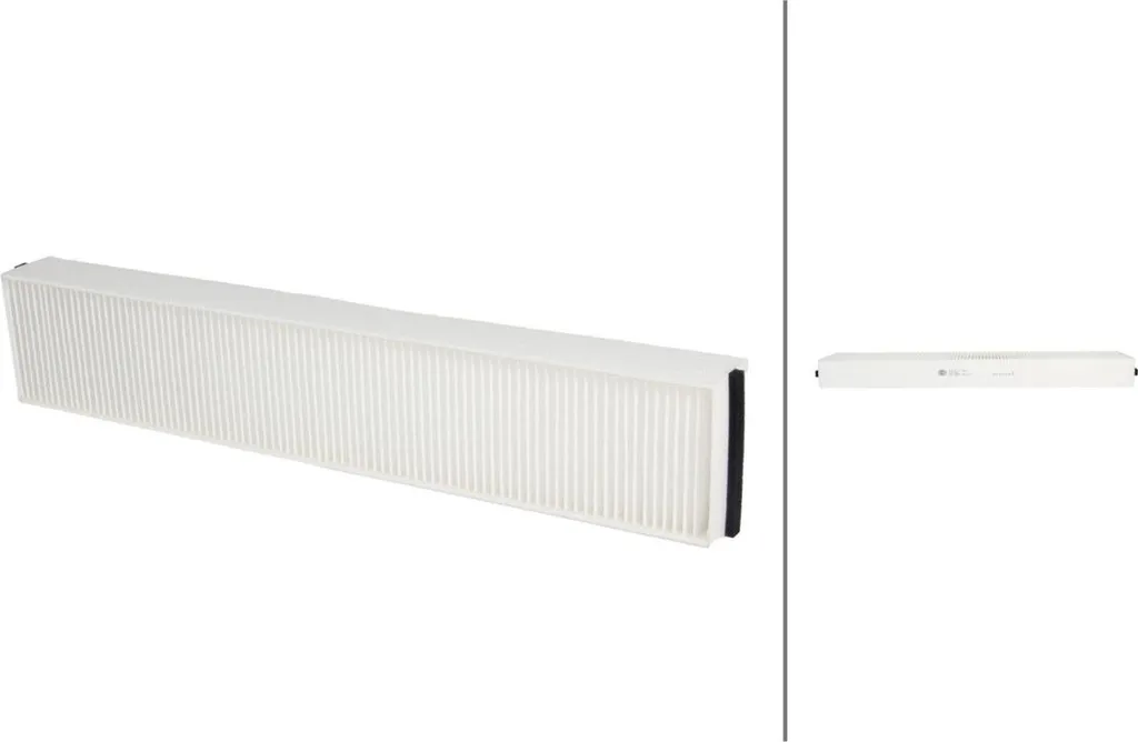 Filtre à pollen HELLA pour système de ventilation Mercedes SL 498x89mm