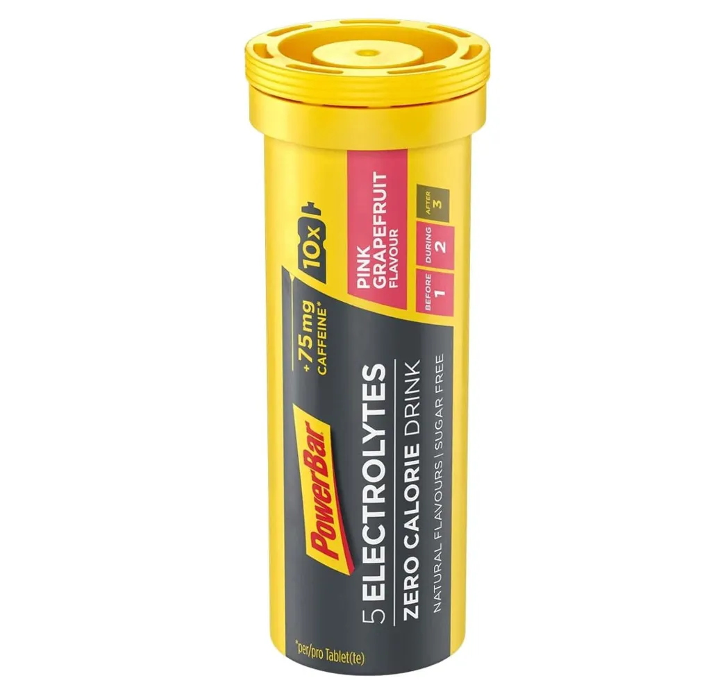 Powerbar 5 Electrolytes Pink Grapefruit 120 comprimés effervescents - 10