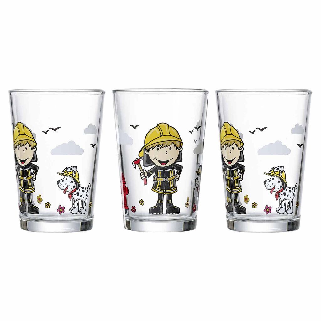 Ritzenhoff & Breker Kinder-Trinkglas "FEUERWEHRMANN BERNIE" Produktbild 