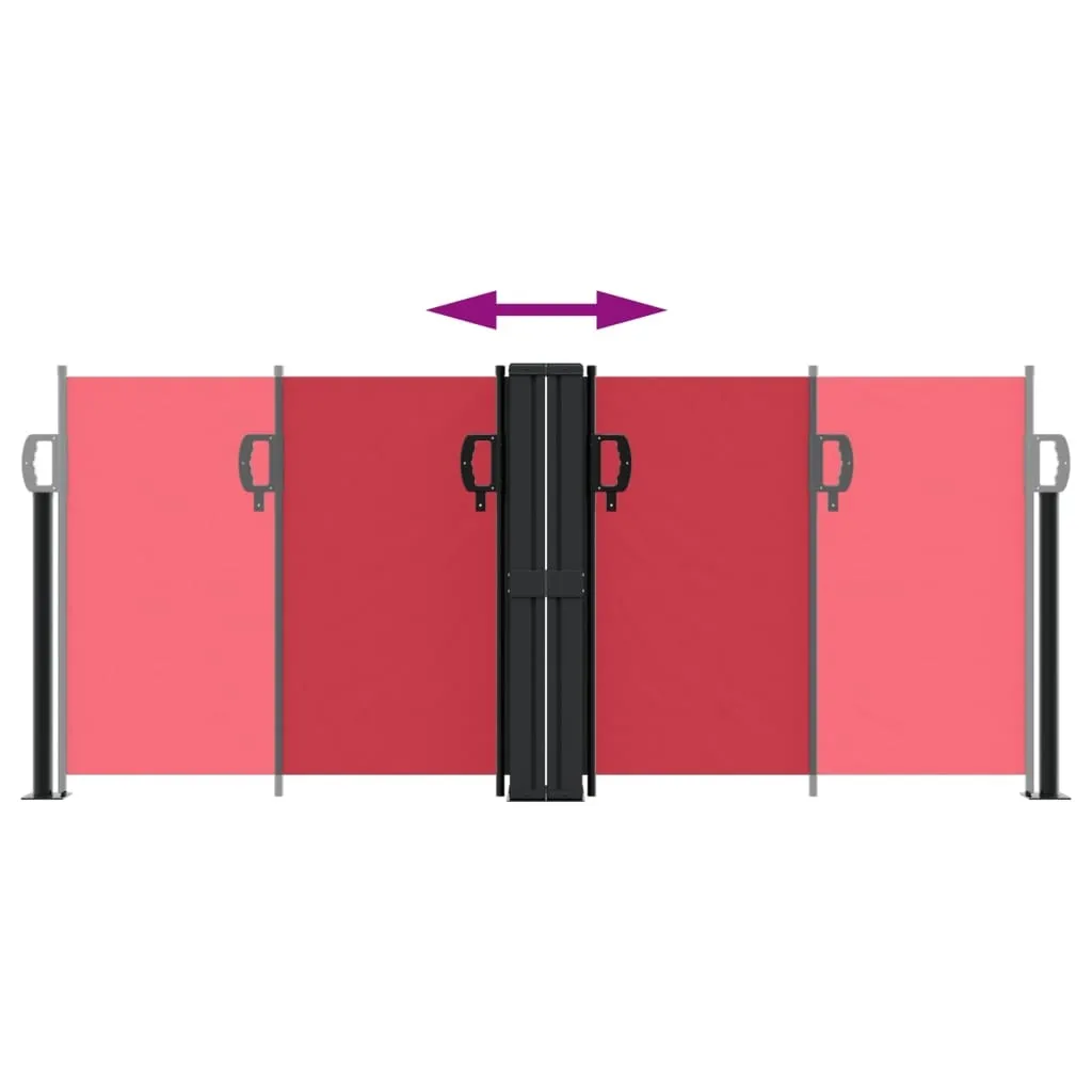 Tenda Parasole Laterale 6m Rossa | Best Möbel CL6215670 Design Esterno - 5