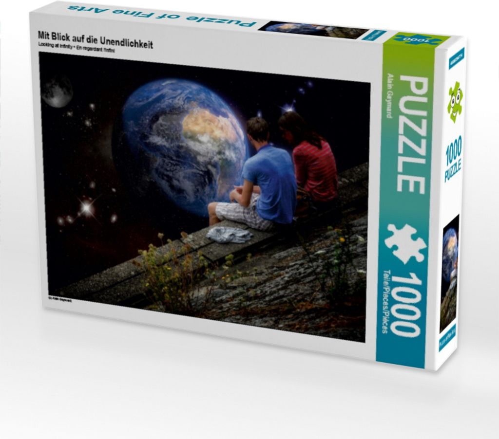 Calvendo Mit Blick auf die Unendlichkeit 1000 Teile Puzzle quer 640x480mm, Gaymard Alain; 7373290