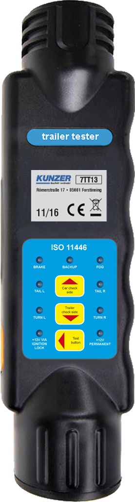 Ruční tester Kunzer pro testování 13kolíkových zástrček a Obrázek produktu 