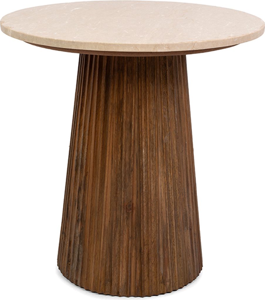 MaMaison Beistelltisch ARGENTINA Marmor / Holz