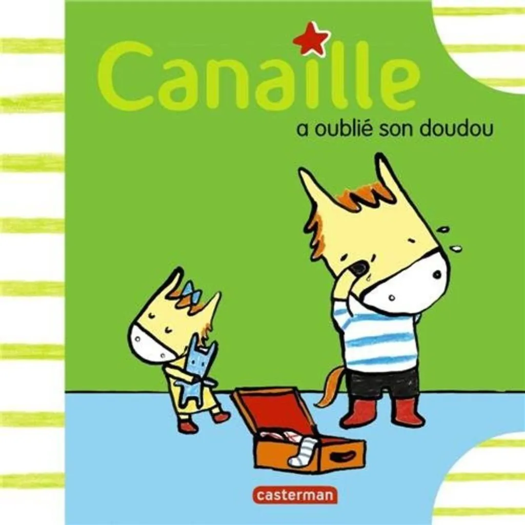 Album jeunesse Canaille a oublié son doudou - Livre illustré cartonné