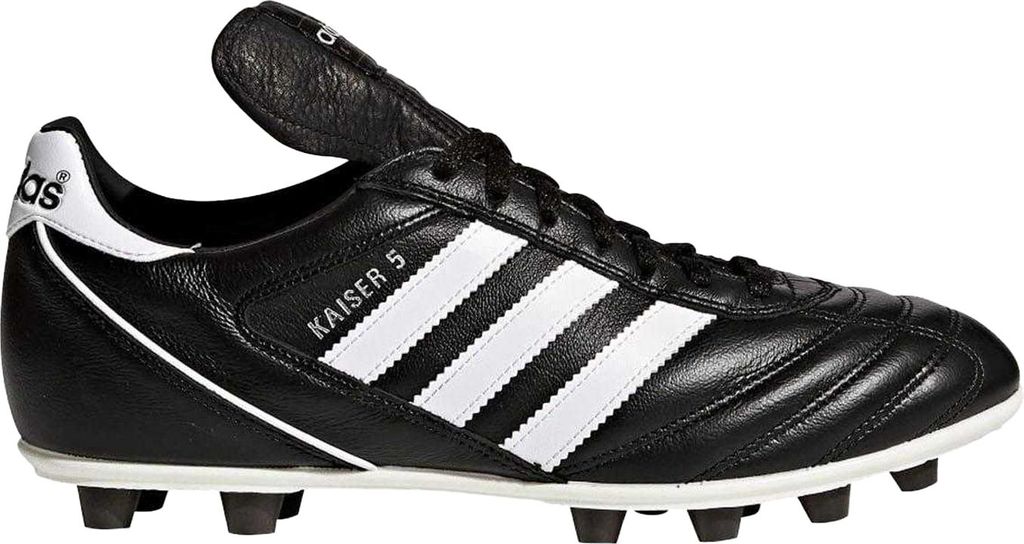 Adidas - Herren/Damen Unisex Fußballschuhe mit festem Boden "Kaiser 5 Liga", Leder GT5886 (41,5 EU) (Schwarz)