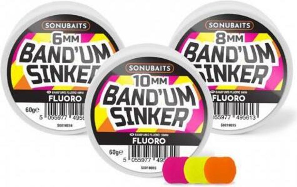 Sonubaits Band`um Piombini in fluorocarbonio 10 mm Immagine del prodotto 