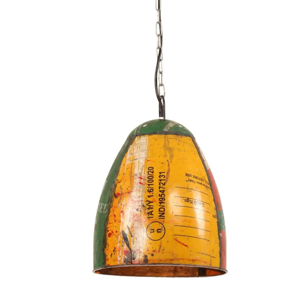 Lampe industrielle multicolore 32 cm E27 pour un intérieur unique - 6
