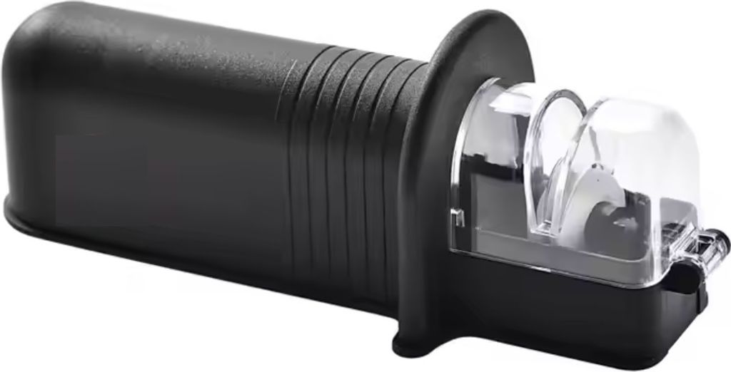 Küchenhackmesser Classic - Praktischer Messerschärfer in Schwarz KP35162