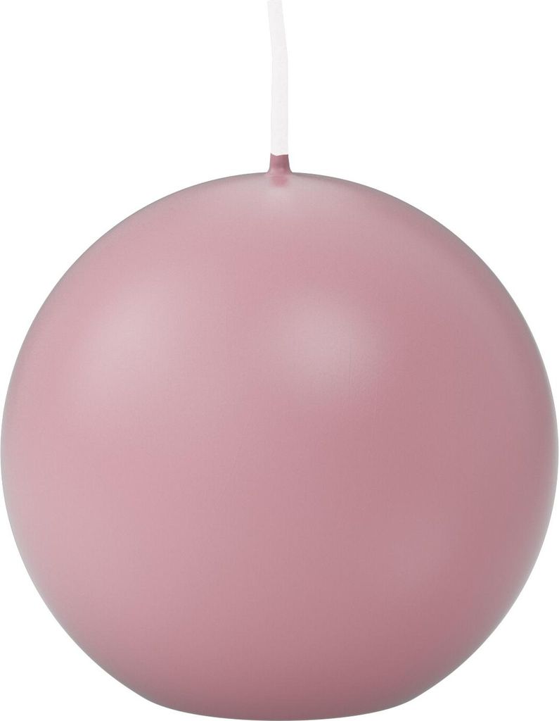 Kugelkerzen Rosa Ø 60 mm, 16 Stück
