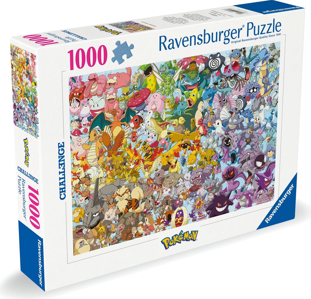Ravensburger 1000 pezzi Challenge Pokemon Immagine del prodotto 