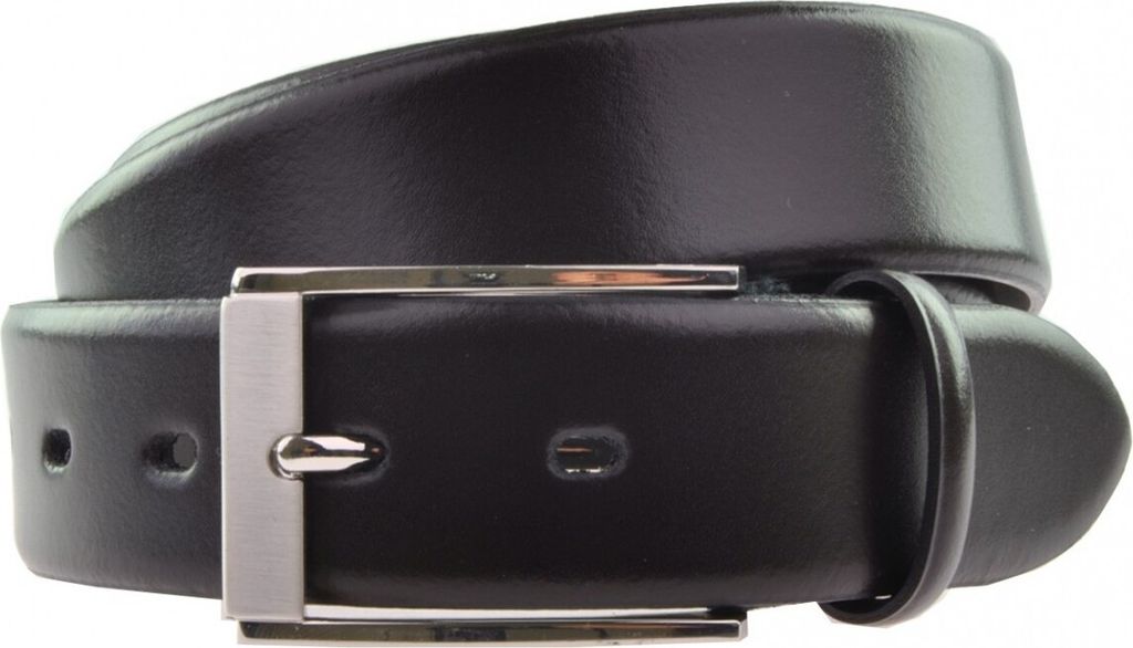 LLOYD Leder-Gürtel dunkelbraun, Länge:115 cm