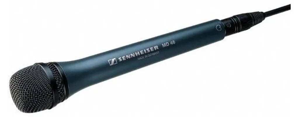 Microphone Dynamique Sennheiser MD 46 pour Interview et Reportage TV XLR