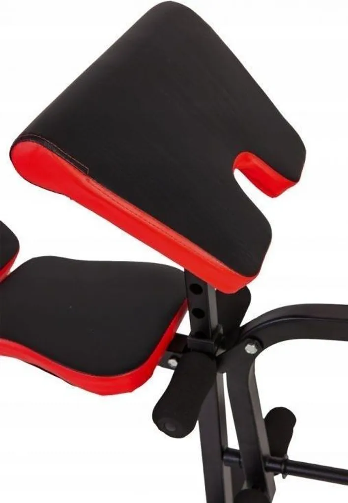 Banc de musculation pour haltères réglable et multifonction noir - 5