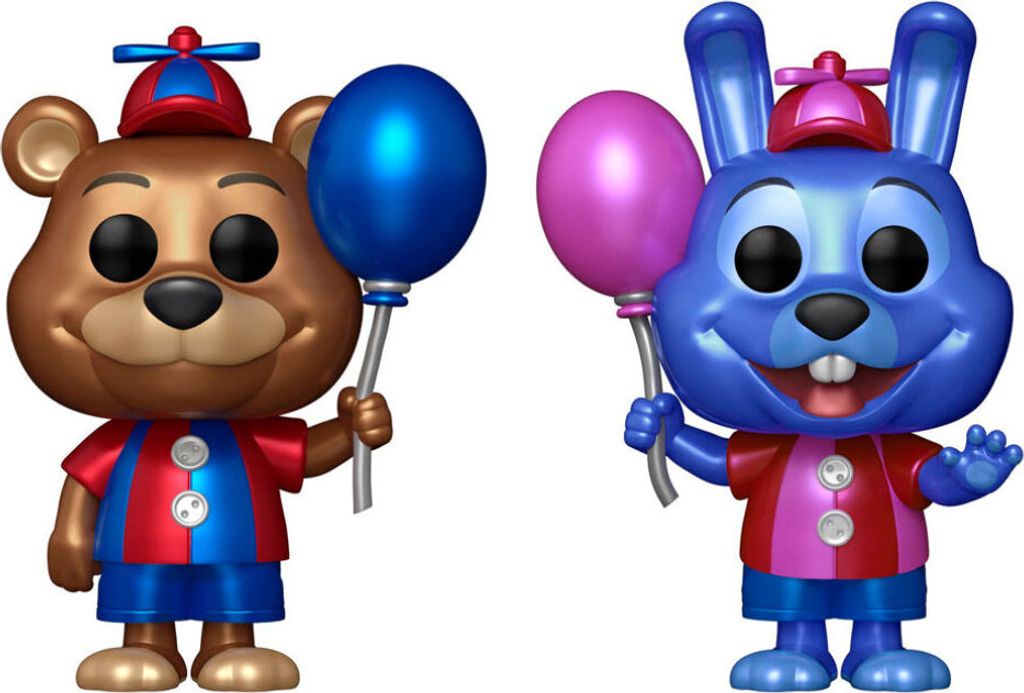 Funko Pop! Zestaw 2 figur FNAF: Balloon Freddy & Balloon Bonnie - Exclusive