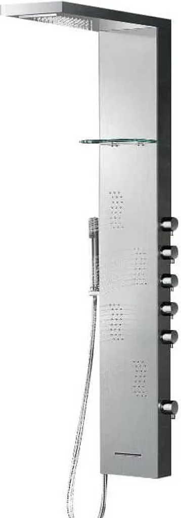 Pannello Doccia Multifunzione Miralago 128X20X7 Domotechnika