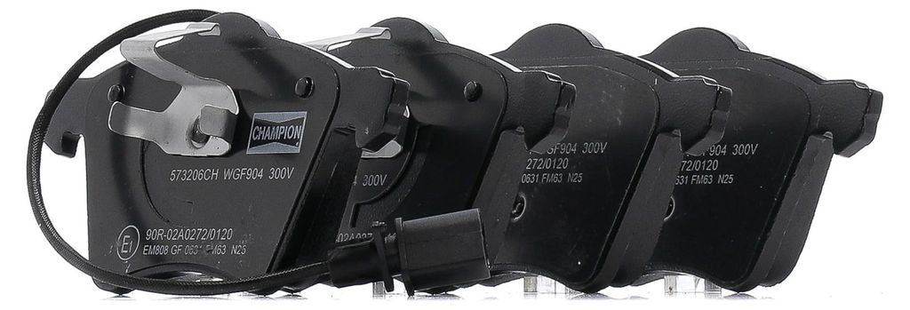 CHAMPION Bremsbeläge Satz Vorne Bremsklötze für VW SHARAN (7M8, 7M9, 7M6) 573206CH