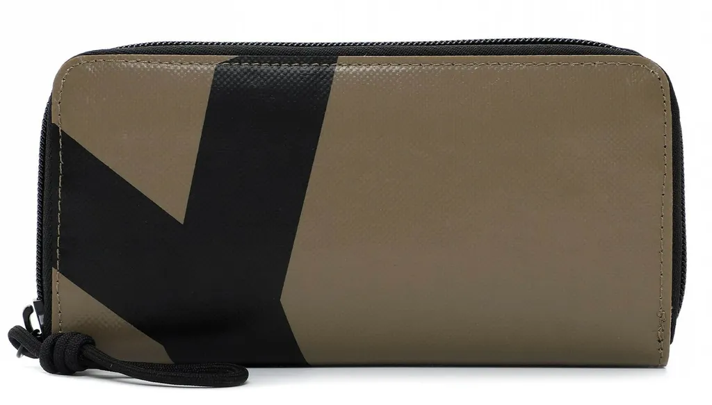 SURI FREY Portafoglio Jessey-Plane Khaki Verde | Zip Around Vegan - 1