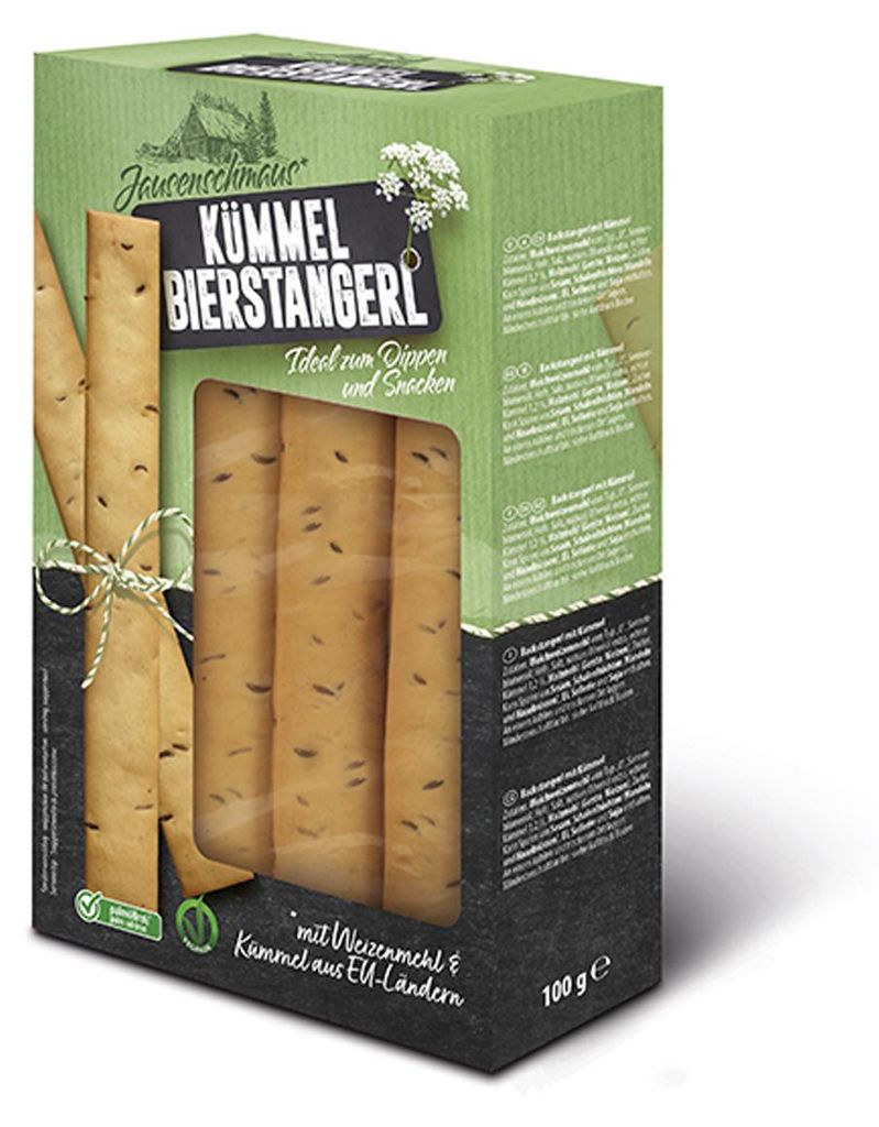 Jausenschmaus bastoncini di birra cumino snack salato e Immagine del prodotto 