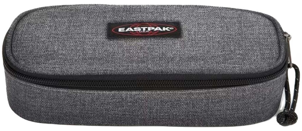 Eastpak EK00071777H1, Weiches Federmäppchen, Nylon, Polyester, Schwarz, Grau, Einfarbig, Reißverschluss, Uni
