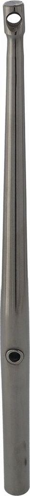 25 mm Edelstahl Relingstütze 460 oder 610 mm Reling Boot Stütze Handlauf Halterung Bootsreling Schiff Abstützung Reling Größe: 610 mm