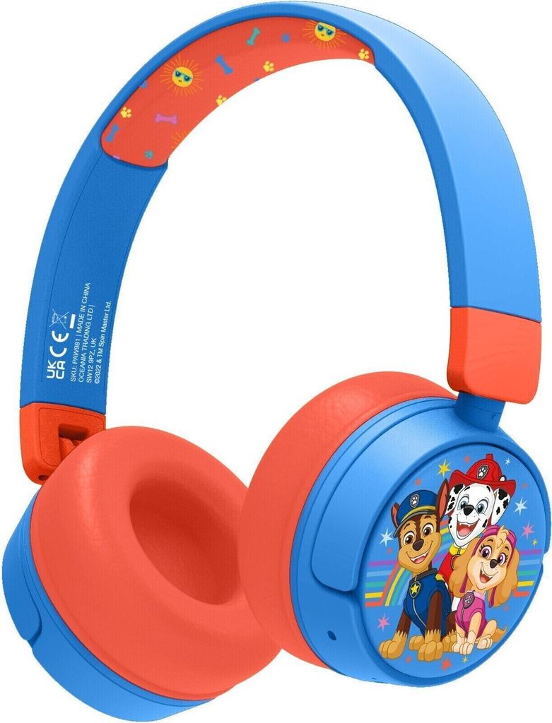 PAW PATROL Kopfhörer On-Ear Junior, kabellos, 85 dB/95 dB, Produktbild 