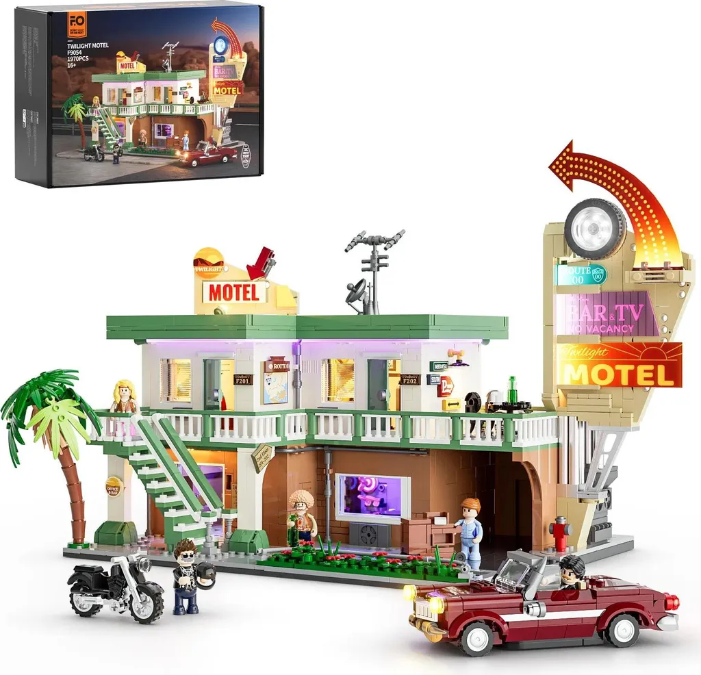 Kit Construction Twilight Motel FunWhole F09054 pour Décoration Geek