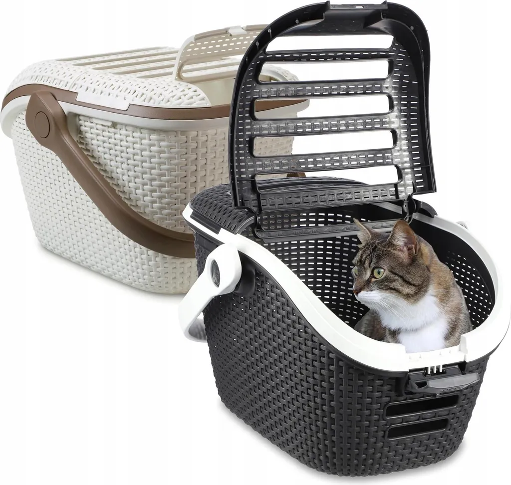 Cage de transport animaux à fermeture rapide clipsable taille Medium