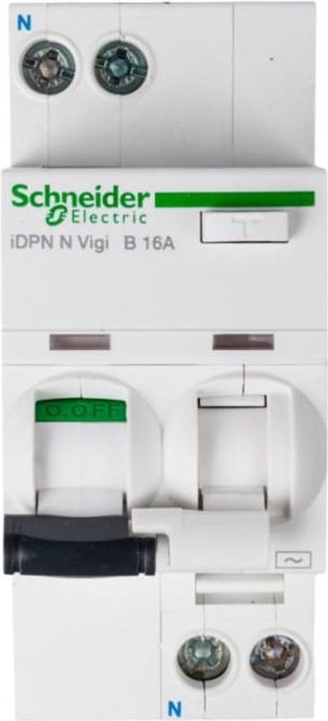 Differenzialschutzschalter 2P 16A B 0,03A Typ AC iDPN N VIGI A9D55616