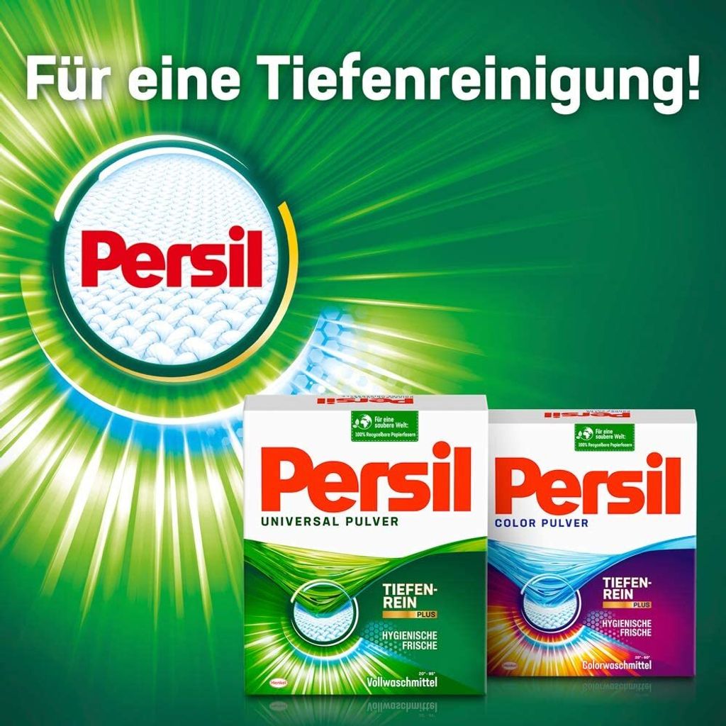 Persil Universal Pulver Waschmittel 100 Waschladungen Produktbild 7