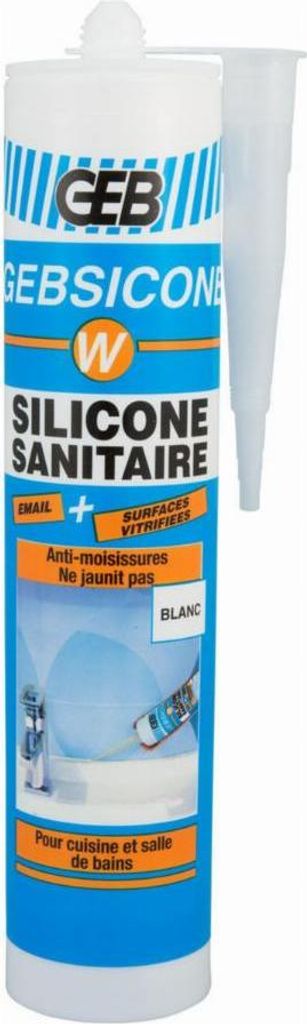 GEBSICONE W Spachtelmasse - 310 ml Kartusche weiß - 893150