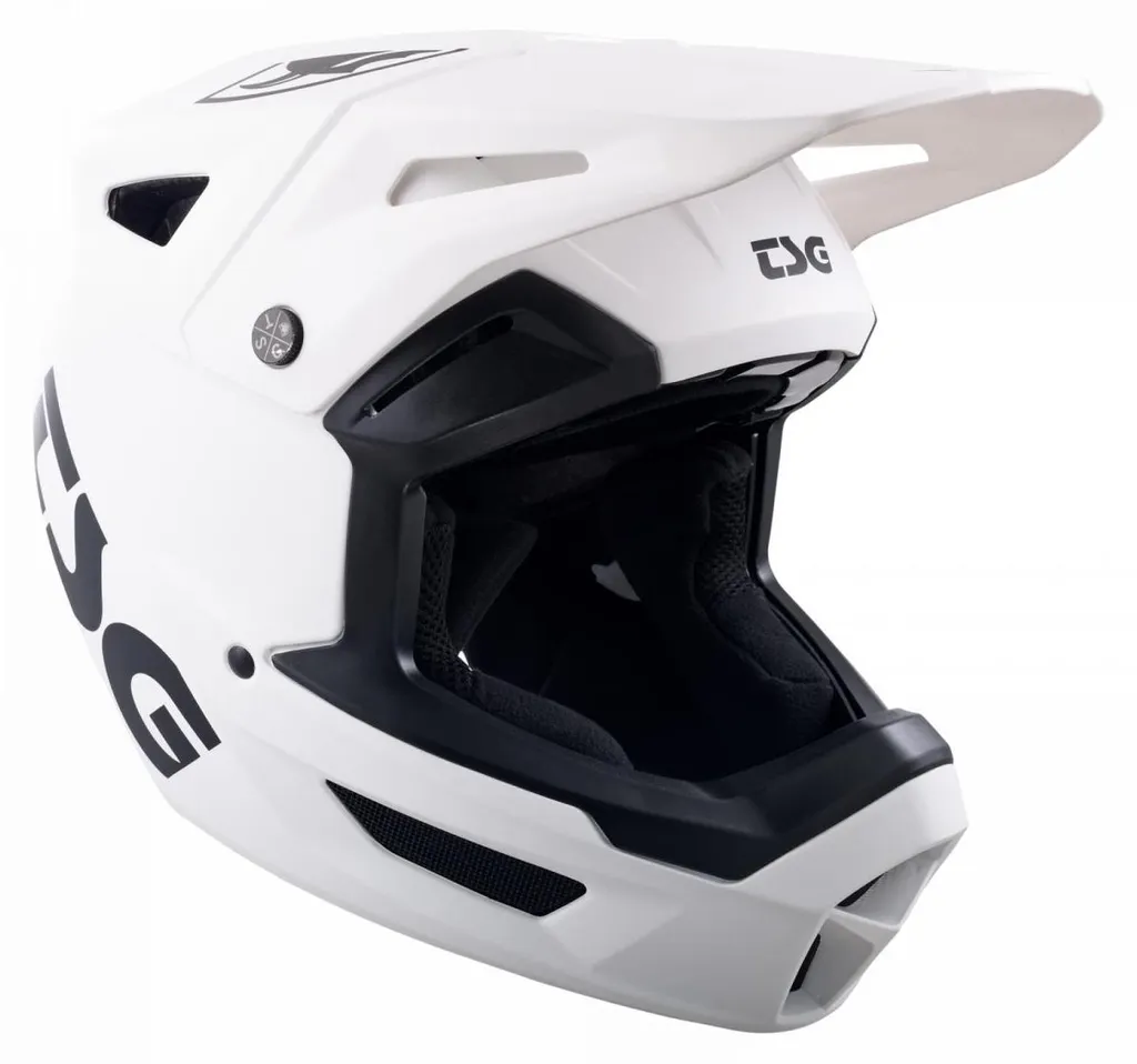 Casque Intégral VTT TSG Sentinel Blanc S - Sécurité et Confort Maximal