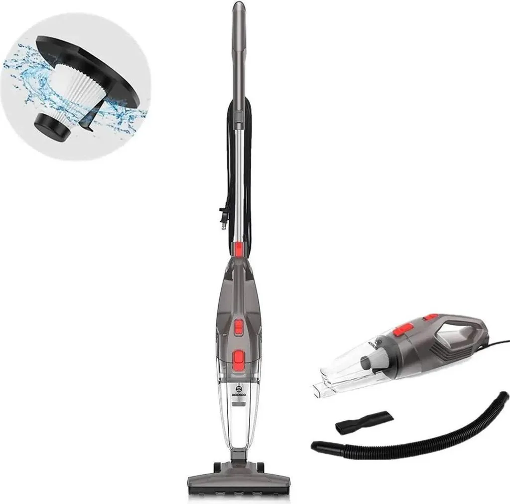 Aspirateur 15 kPa LT450 blanc - Filtration 4 niveaux et bac de 0,8 litre