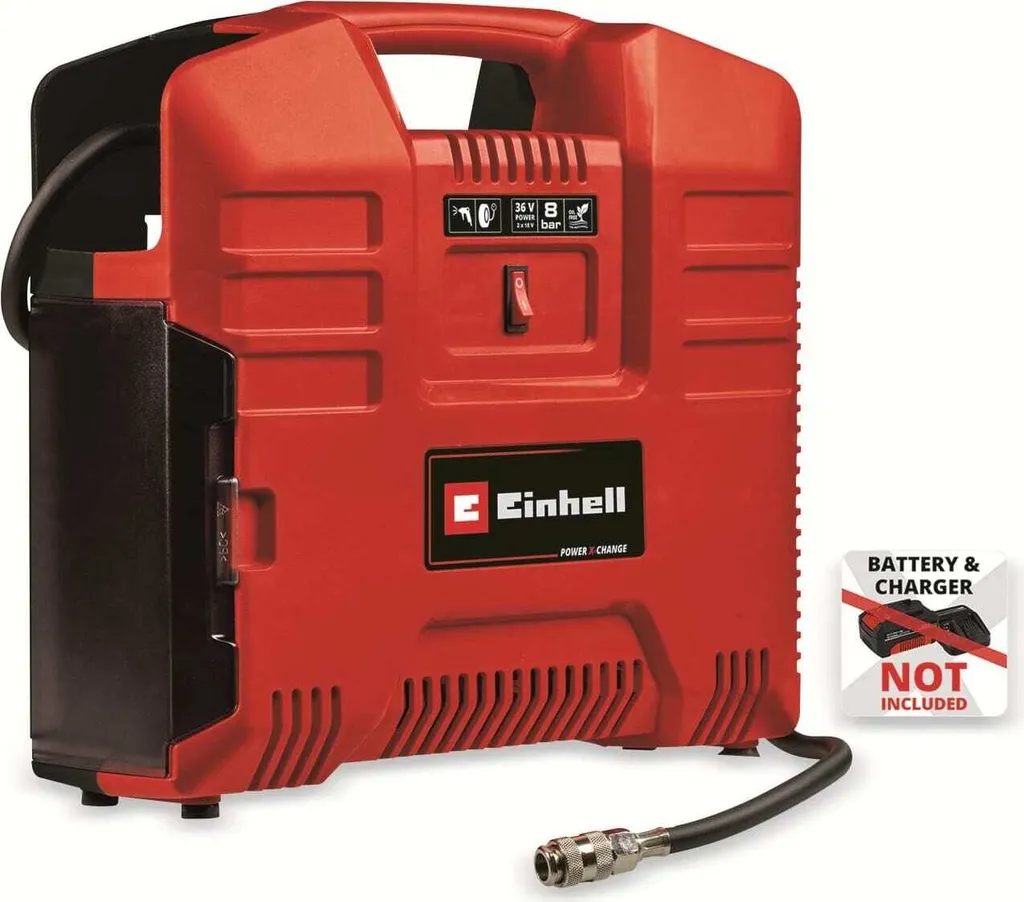 Compresseur portable Einhell sans fil pour gonfler pneu sans effort - 14