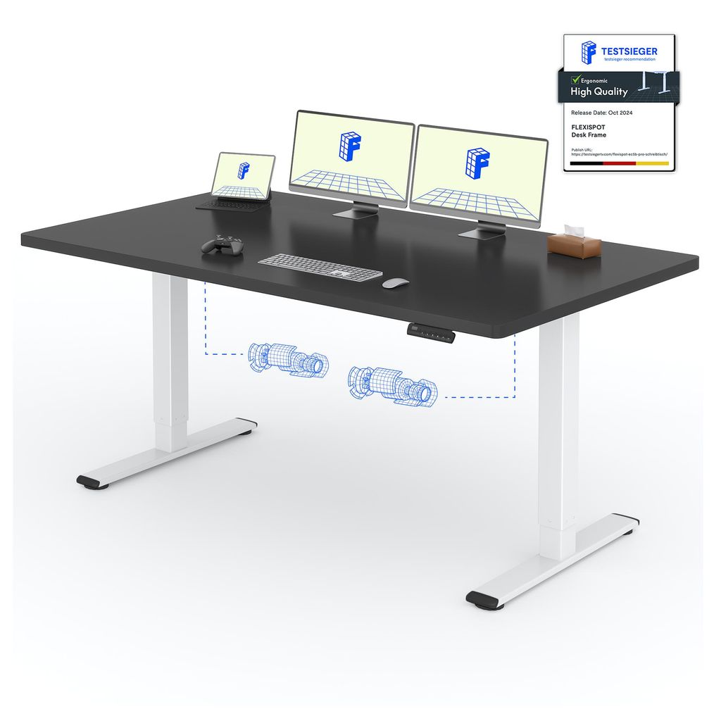 FLEXISPOT E1 Pro Scrivania regolabile elettricamente in Immagine del prodotto 