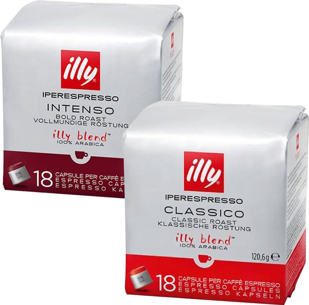 Illy Iperespresso capsules, Intenso Classico, 2 x 18 stuks, Productafbeelding 