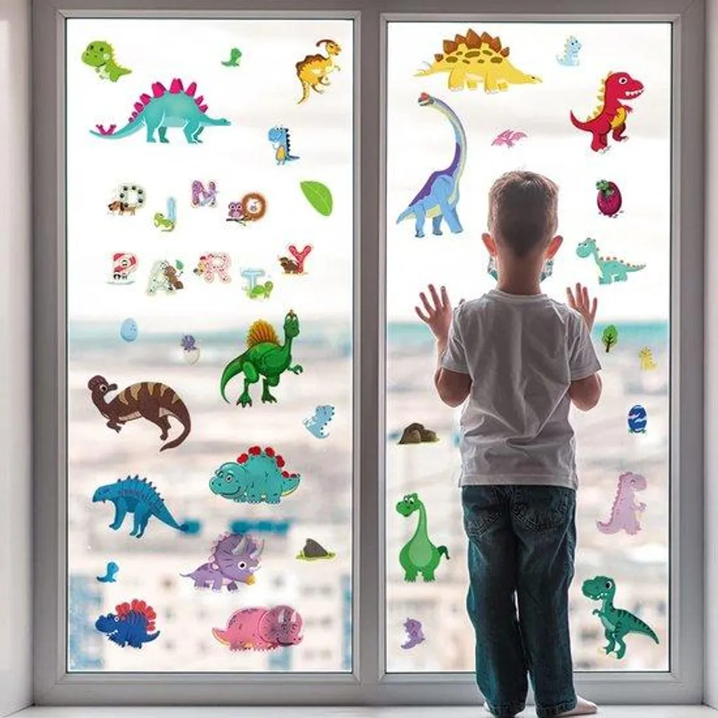 Aménager une Chambre d'Enfant Dinosaures - Autocollants Muraux et Lettres
