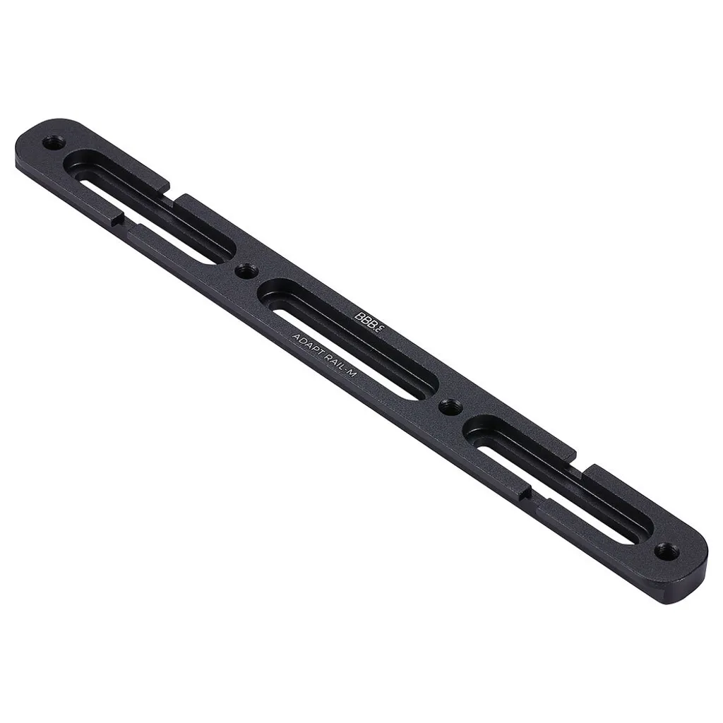 BBB Cycling AdaptRail M - Support de Fixation Flexible pour Porte-Bidon