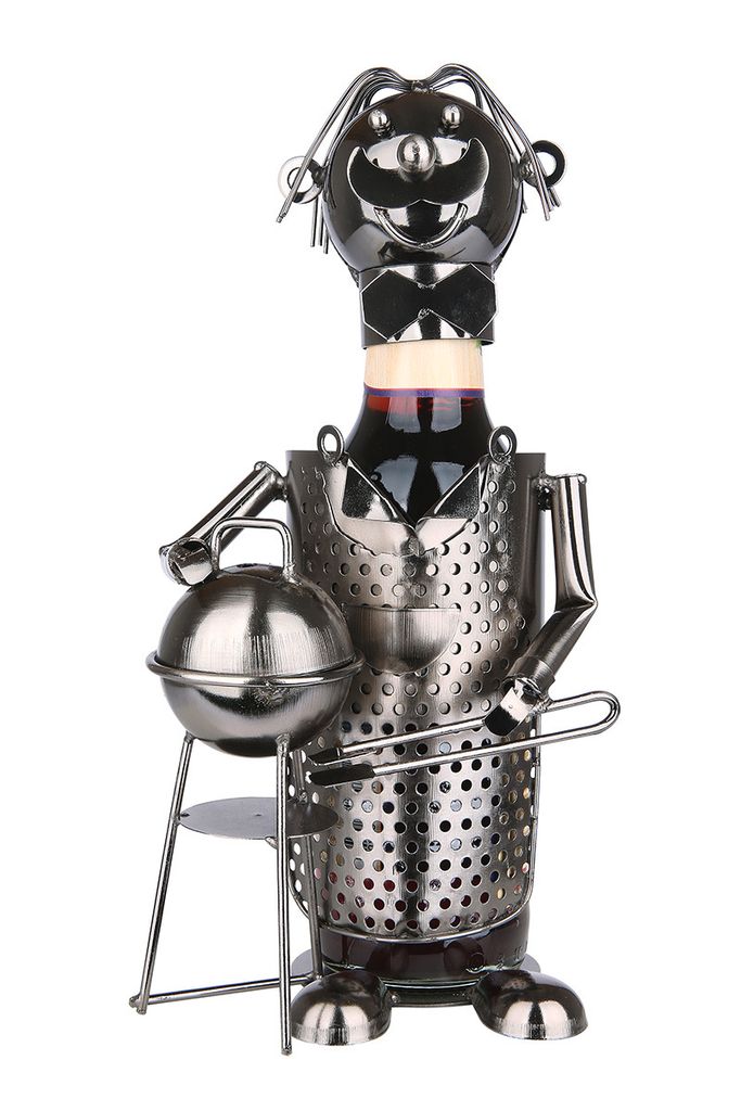 Gilde Flaschenhalter, Griller, Grillmotiv, Metall, Produktbild 