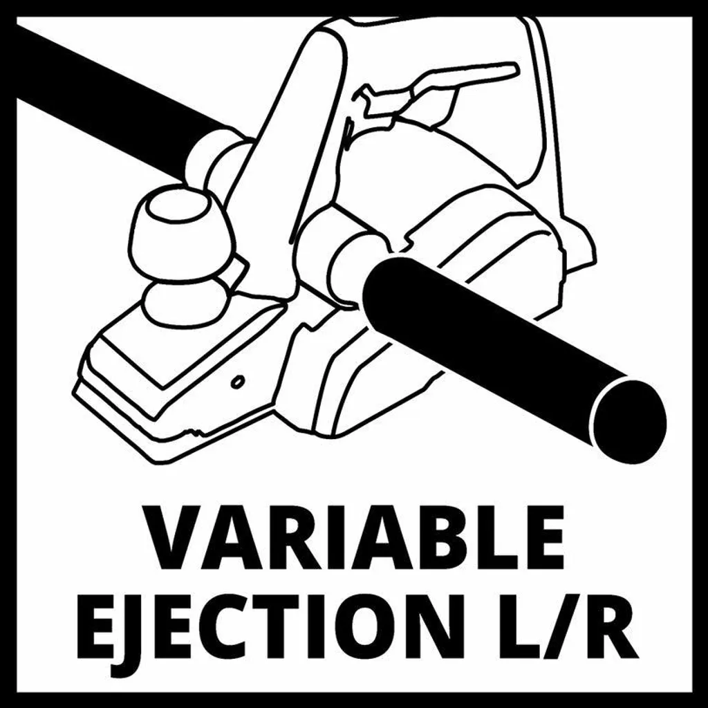 Rabot électrique TE-PL 920 Einhell - 920W et profondeur de passe 3,5mm