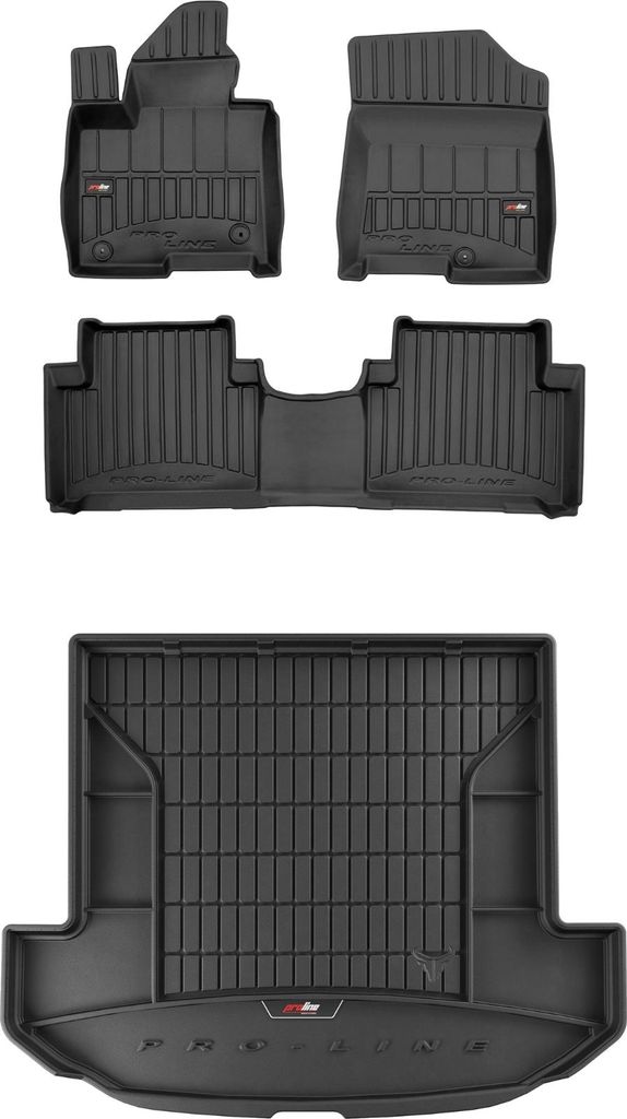 FROGUM 3D Gummimatten und Kofferraummatte für Kia Sorento IV XL ab 2020