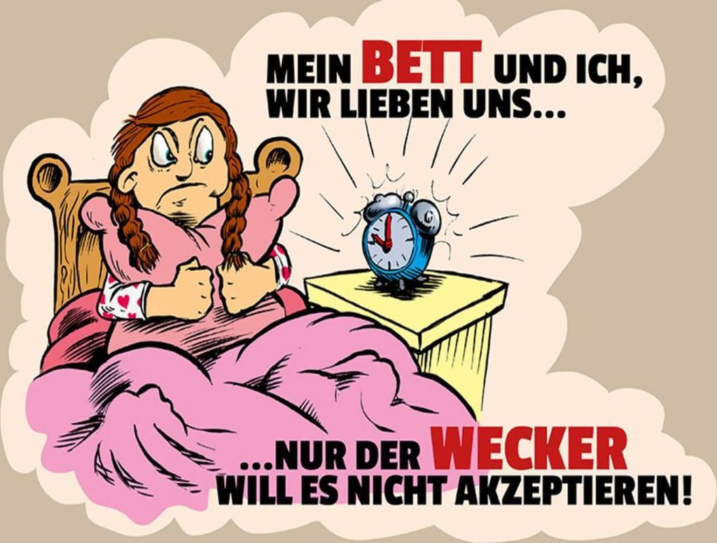 vianmo Holzschild 30x40 cm Mein Bett und Ich wir lieben uns