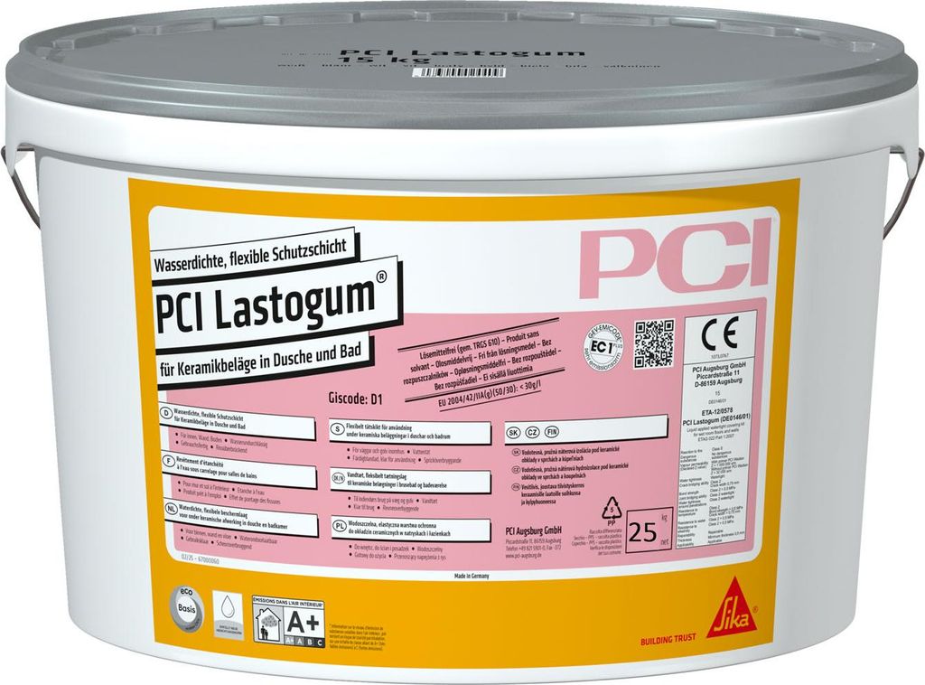 PCI Lastogum Abdichtung 25kg Weiß