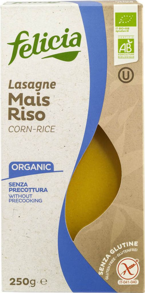 Lasagne - Mais-Reis 250g 2er Pack 24er Pack