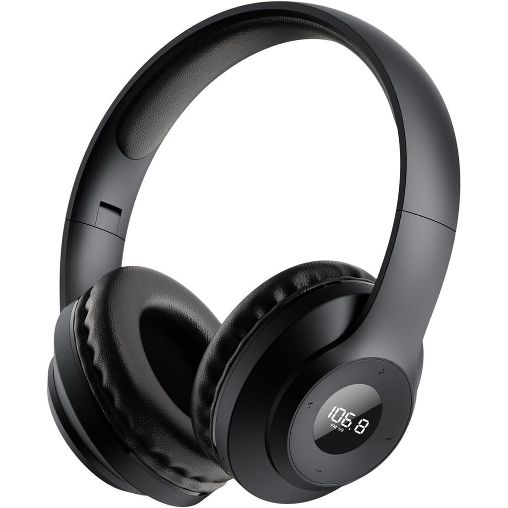 FM Radio Headphones Over-Ear, 50–108MHz, wiederaufladbar Produktbild 