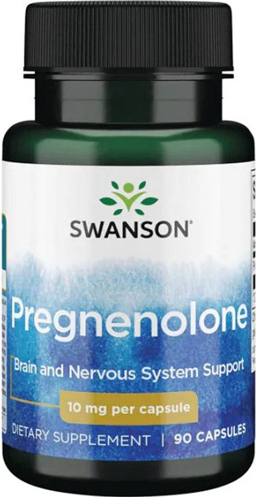 Pregnenolon 10 mg 90 Kapseln Swanson Health Products Produktbild 