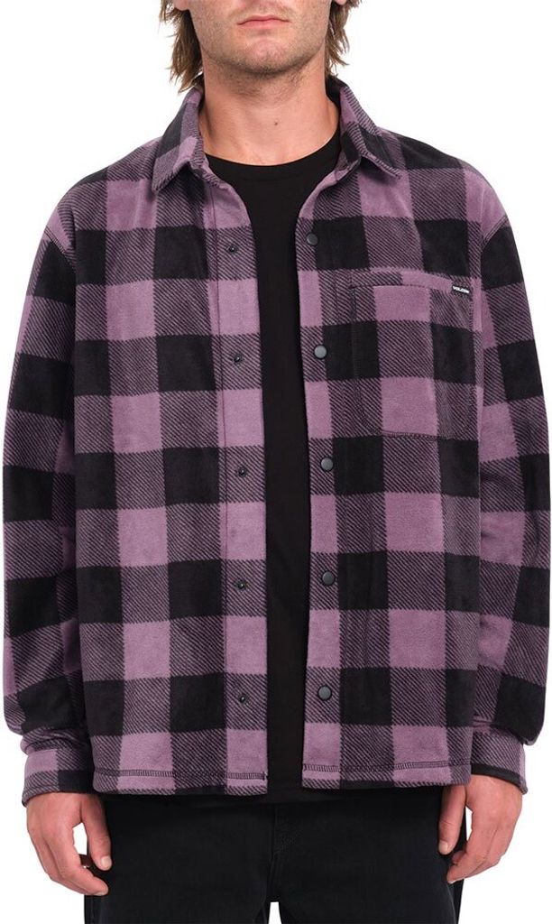 Volcom Bowered Light Hemd Vintage Violet : M Größe: M