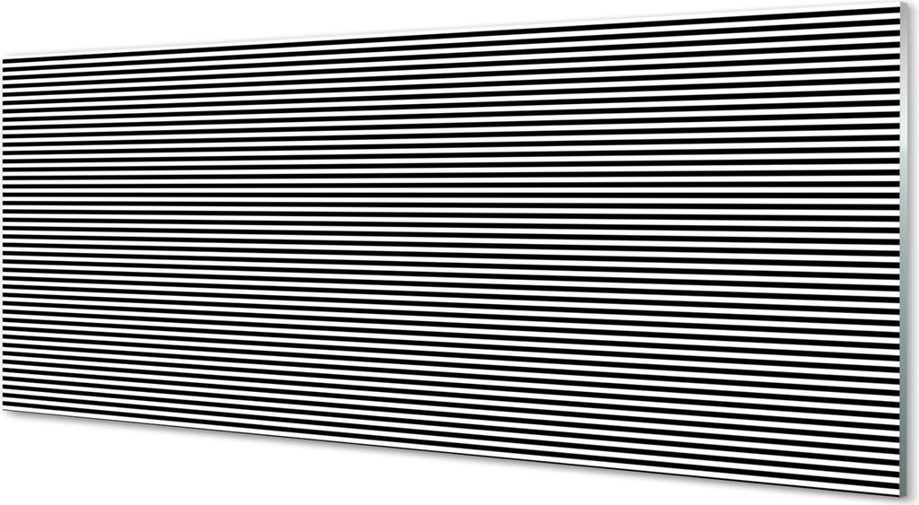 Glasbilder 125x50 Wandkunst Zebrastreifen
