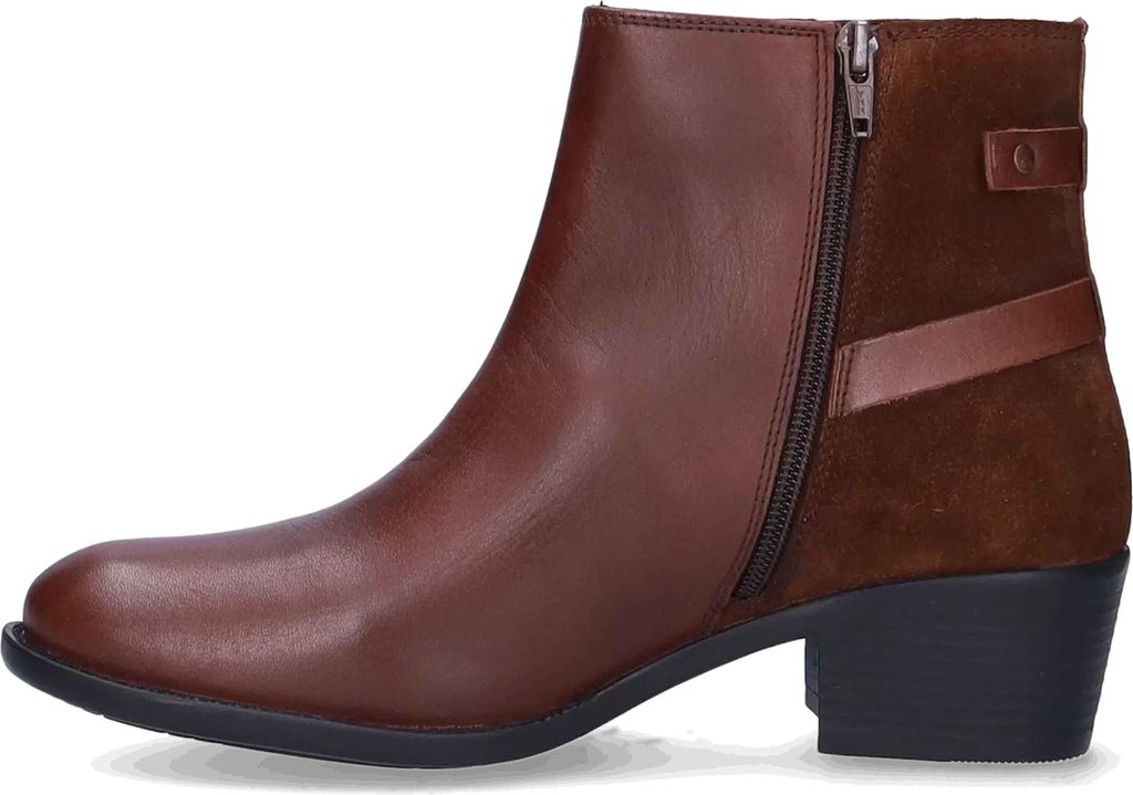 JJ Footwear Narita Stiefeletten in Übergrößen Braun 1418014-199Bruin
