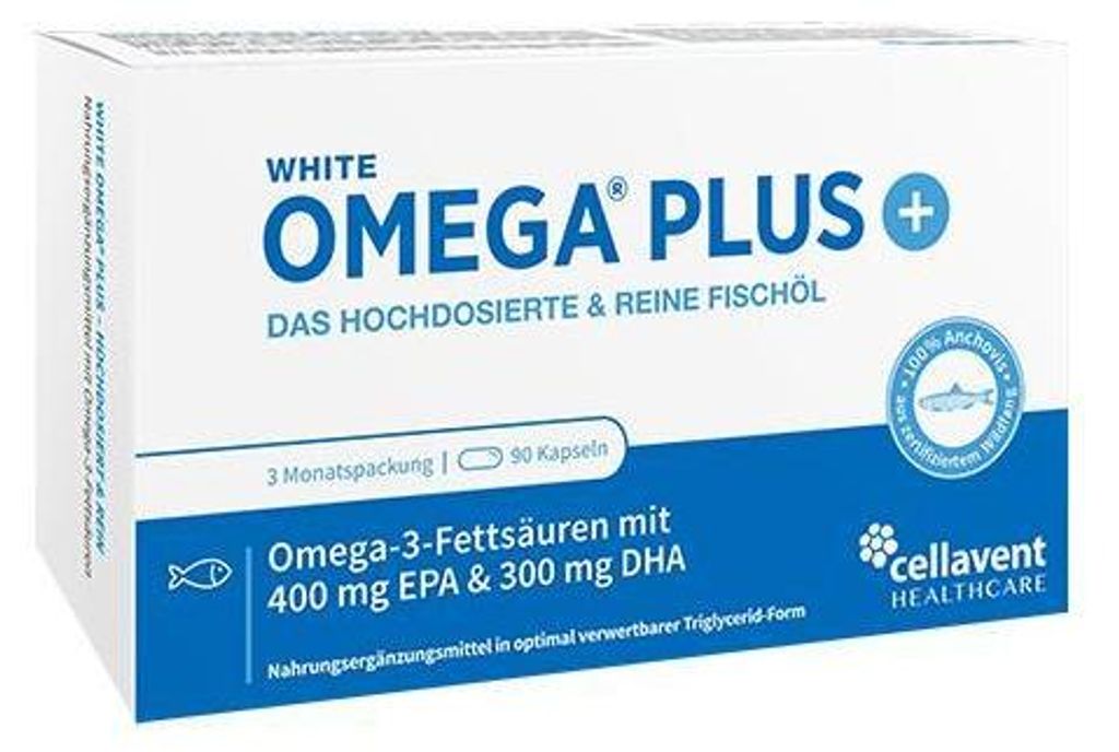 White Omega Original Omega-3-Fettsäuren Weichkaps. 90 St